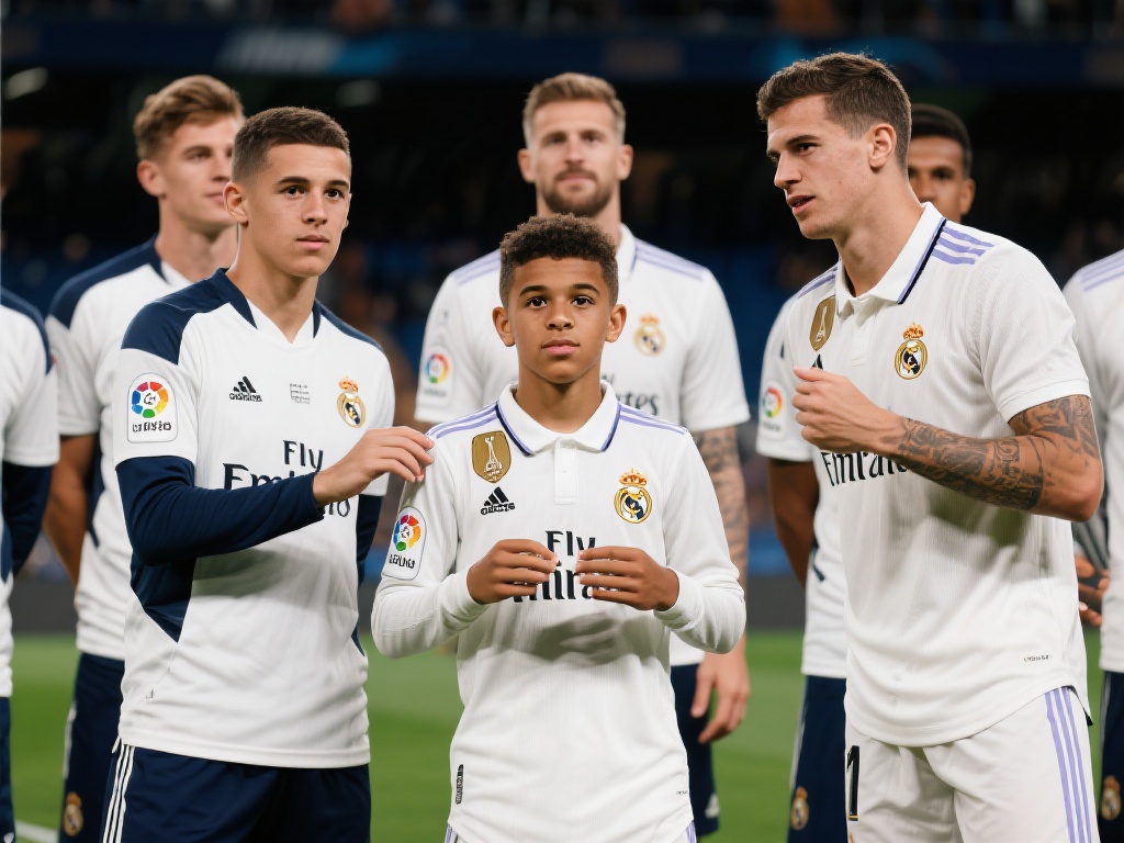 皇家马德里向来注重培养年轻球员，此次新援