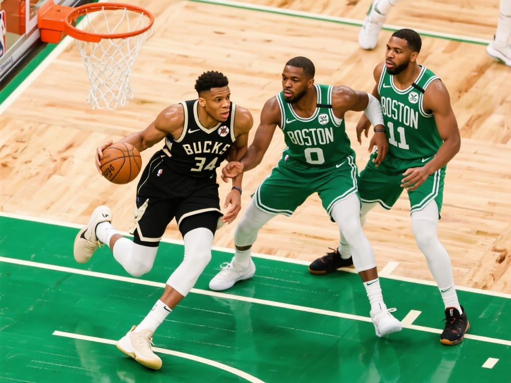 季后赛首轮战况升级:雄鹿凯尔特人巅峰对决 关键人物与X因素
字母哥无疑是雄鹿的绝